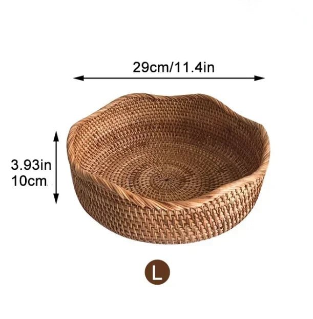 Rattan Baskets | Bring mit dieser Aufbewahrungslösung rustikalen Charme in deinen Raum!