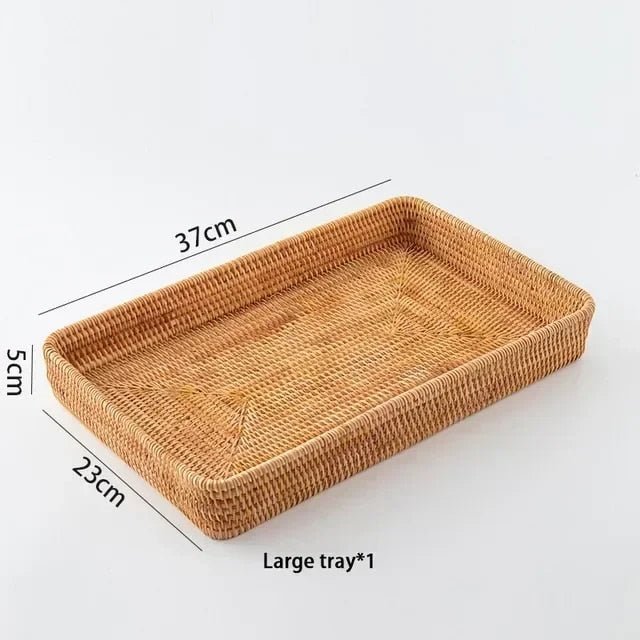 Rattan Baskets | Bring mit dieser Aufbewahrungslösung rustikalen Charme in deinen Raum!