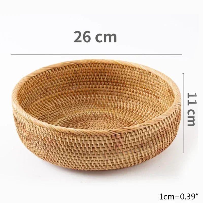 Rattan Baskets | Bring mit dieser Aufbewahrungslösung rustikalen Charme in deinen Raum!