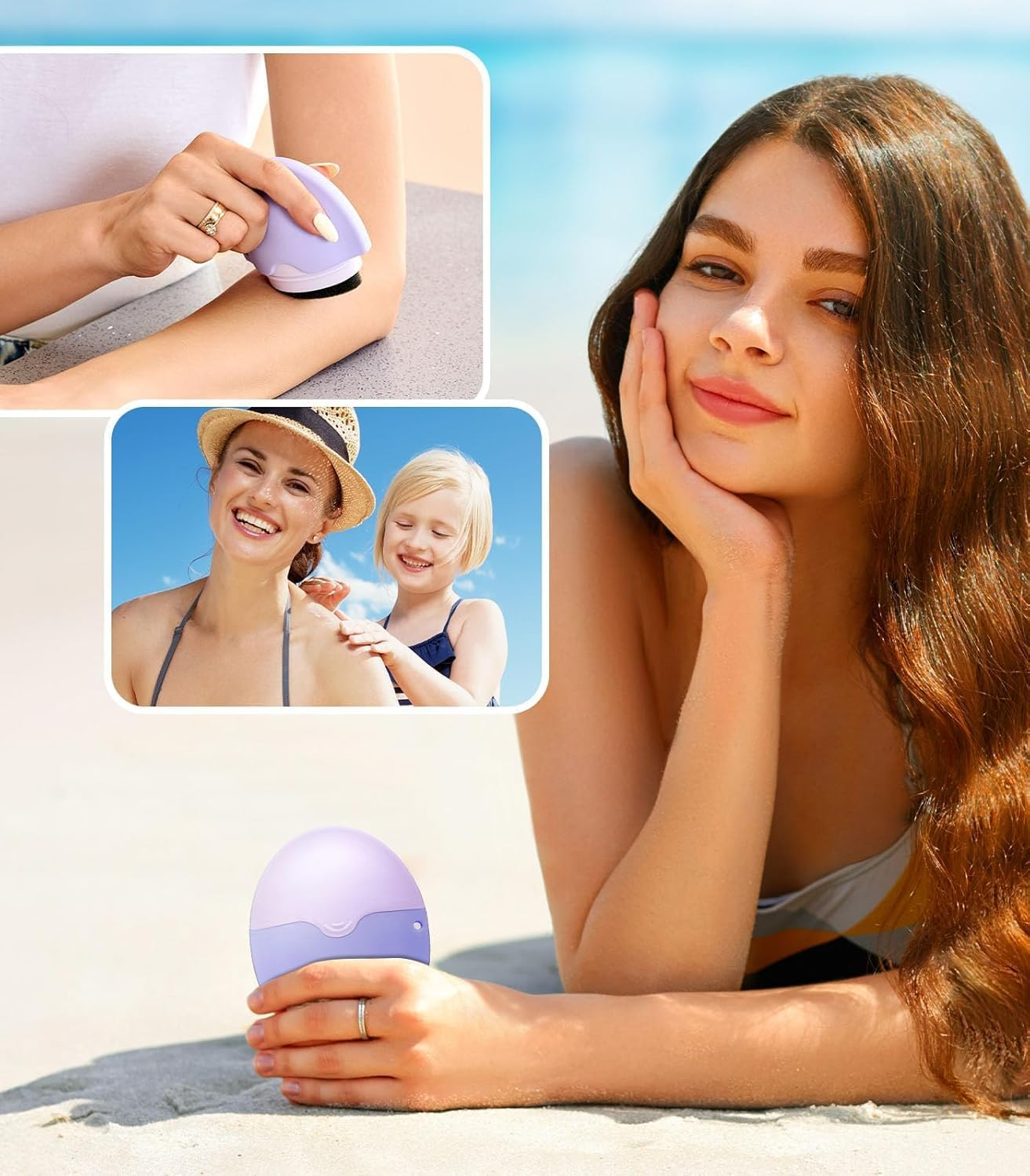 No-Mess Sonnencreme-Applikator | Tragbar, Nachfüllbar und Reisefertig - 1 + 1 Gratis!