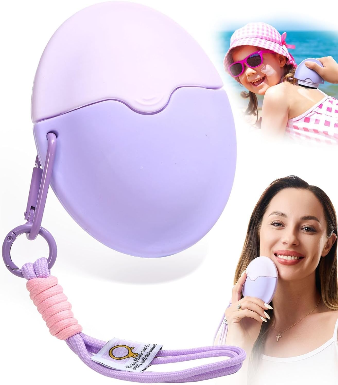 No-Mess Sonnencreme-Applikator | Tragbar, Nachfüllbar und Reisefertig - 1 + 1 Gratis!