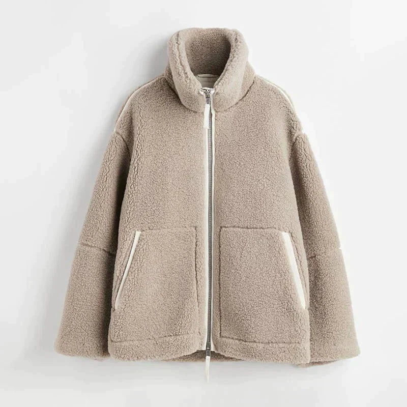 Swantje | Kuschelige Teddyfleece-Jacke