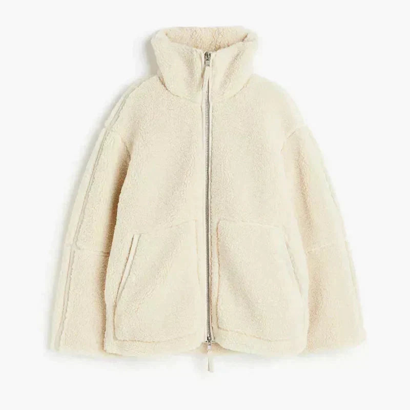Swantje | Kuschelige Teddyfleece-Jacke