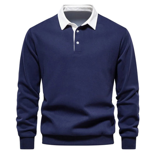 Raphael | Klassisches Rugby-Poloshirt für Herren