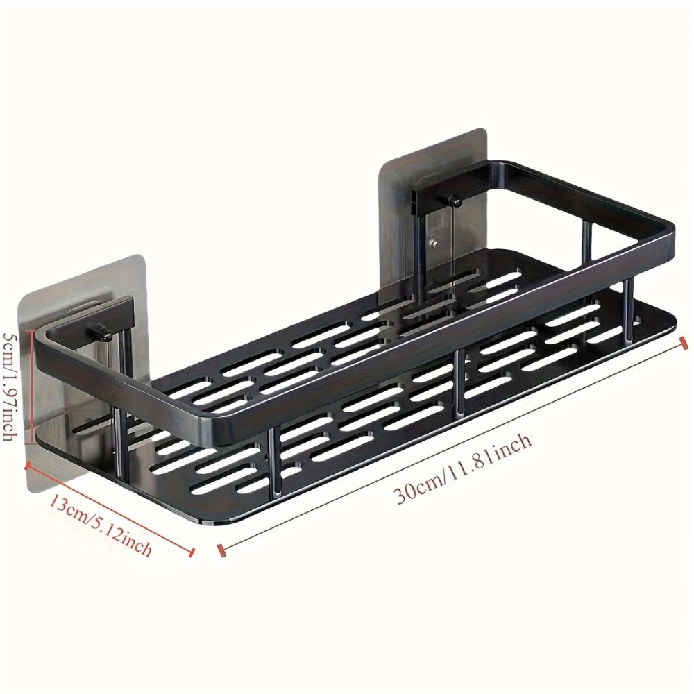 Duschablage ohne Bohren | Selbstklebendes Duschregal | Platzsparend | ShowerFit