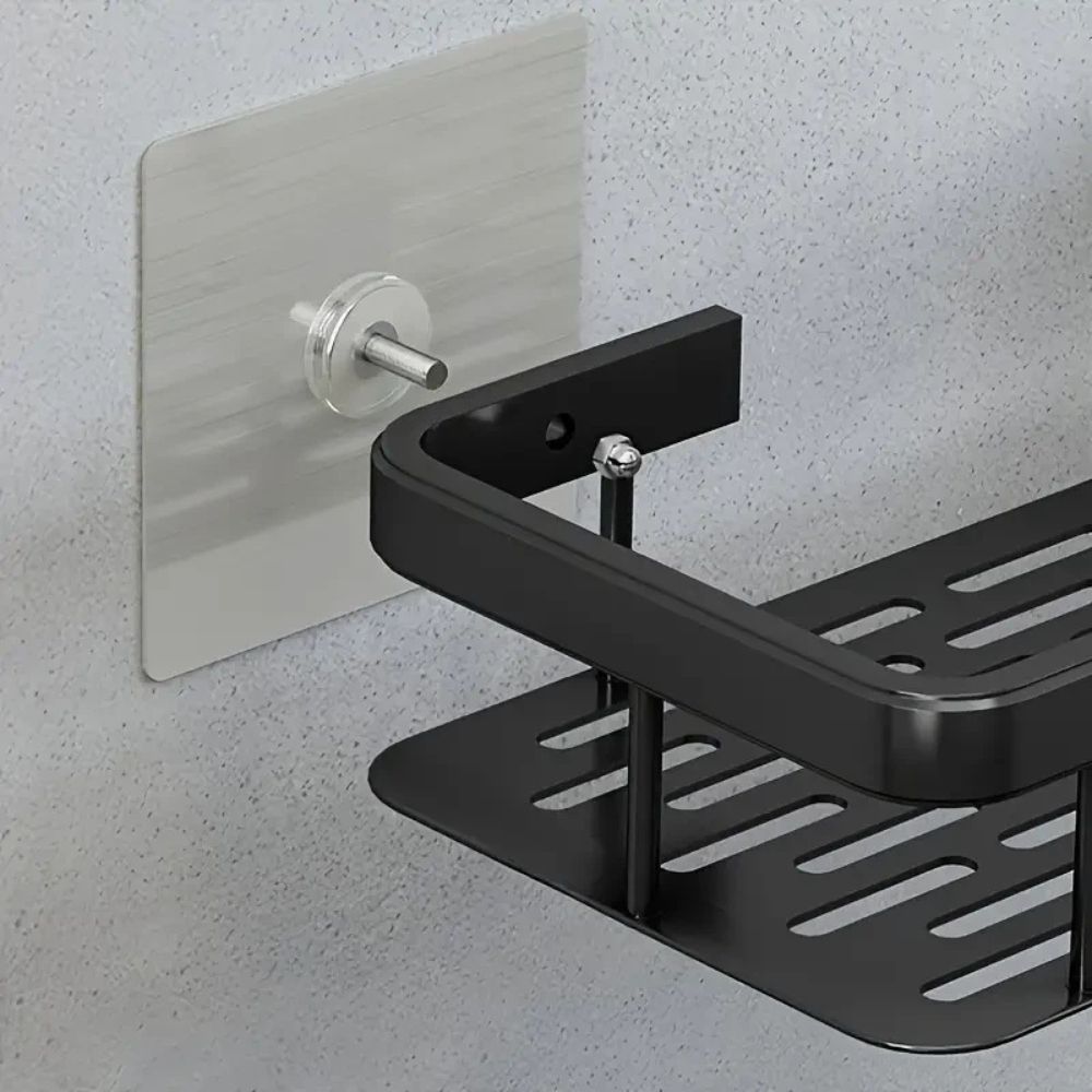 Duschablage ohne Bohren | Selbstklebendes Duschregal | Platzsparend | ShowerFit