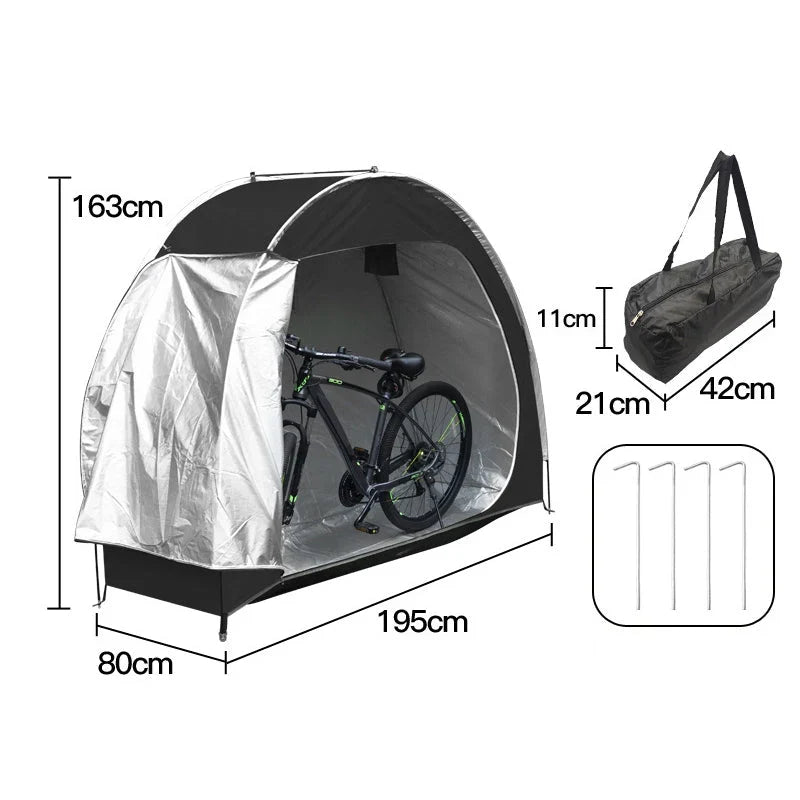 BikeShield — Wetterfester Fahrrad-Unterstand | 50% RABATT