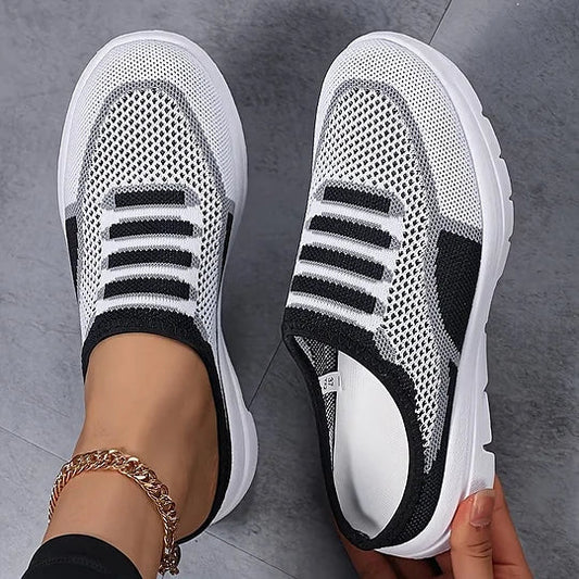 Schicke und atmungsaktive Damen Slip-On Mesh Sneakers