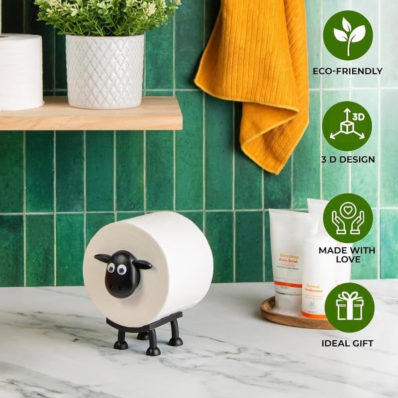 Schaf-Toilettenpapierhalter