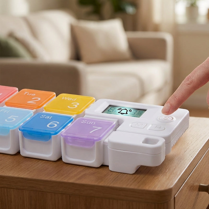 SmartPill Organizer — Nie wieder Frieden verpassen