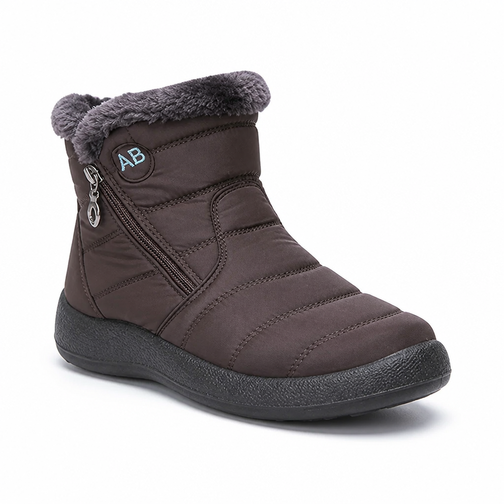 Gefütterte Winterstiefel – wasserabweisend und rutschfest