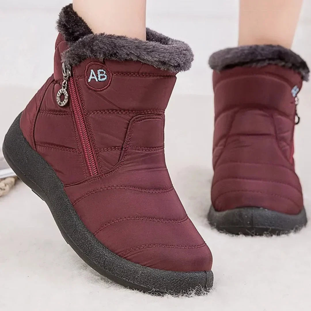 Gefütterte Winterstiefel – wasserabweisend und rutschfest