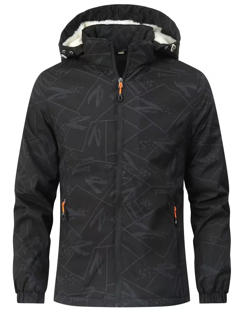Karan – Kapuzenjacke mit Fleecefutter