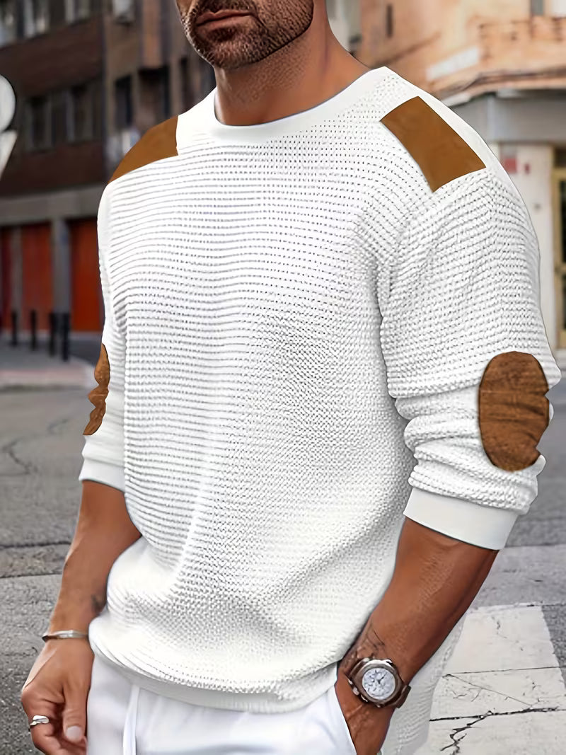 Joaol – Lässiges Sweatshirt Aus Waffelpiqué
