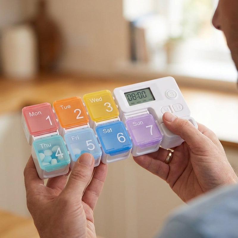 SmartPill Organizer — Nie wieder Frieden verpassen