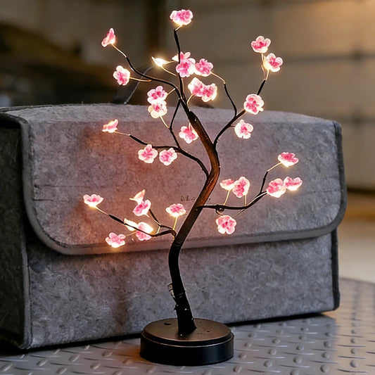 Kirschblüten Touch LED Tischlampe (USB/Batterie)