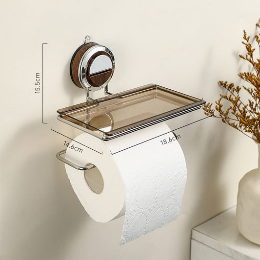 Minimalistischer Toilettenpapierhalter — Schadensfreies Badezimmerglück