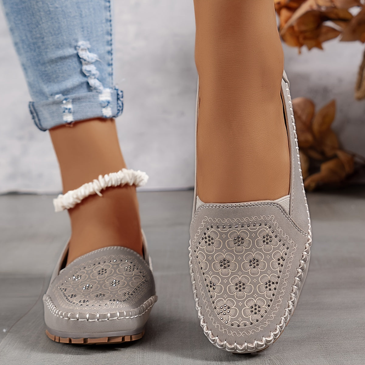 Lyrissa – Bequeme Genähte Schuhe