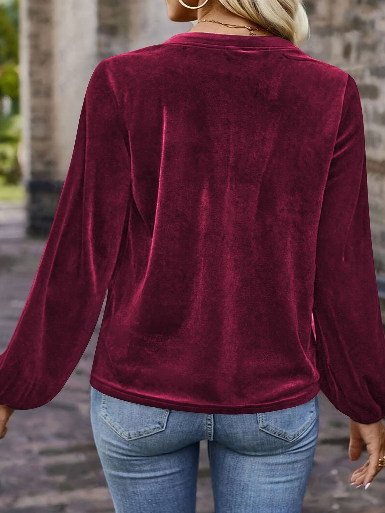 Ramina - Elegantes Langarm Hemd Laterne