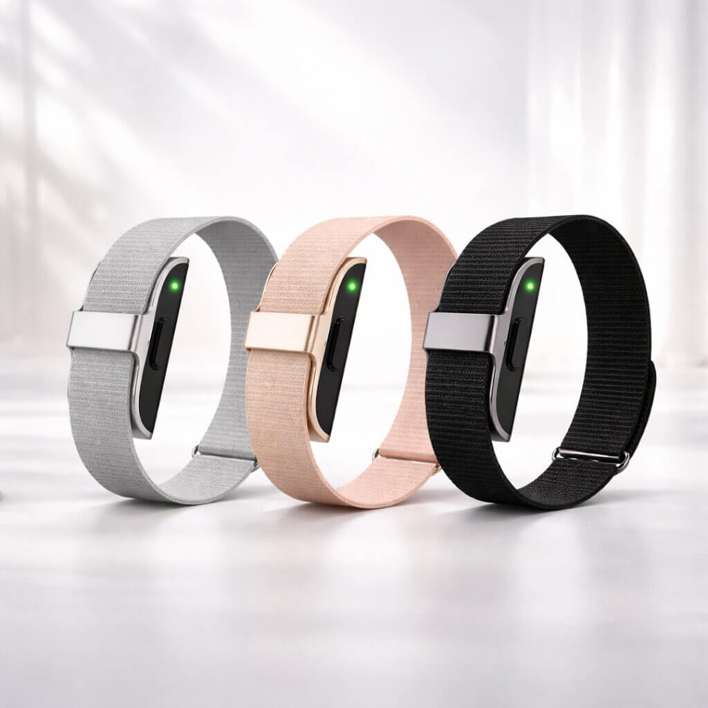 Fitness Tracker mit Herzfrequenz, Blutdruck & Schlaftracking | App Auswertung | Wasserfest | SleepVanta