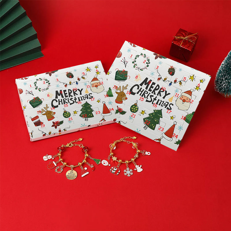 DIY Armband – Advents Weihnachts Countdown Kalender