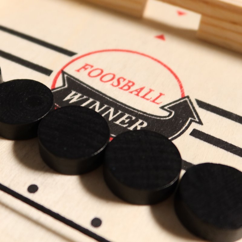 FoosballPuck - Seien Sie der Erste, der all seine Discs loswird!