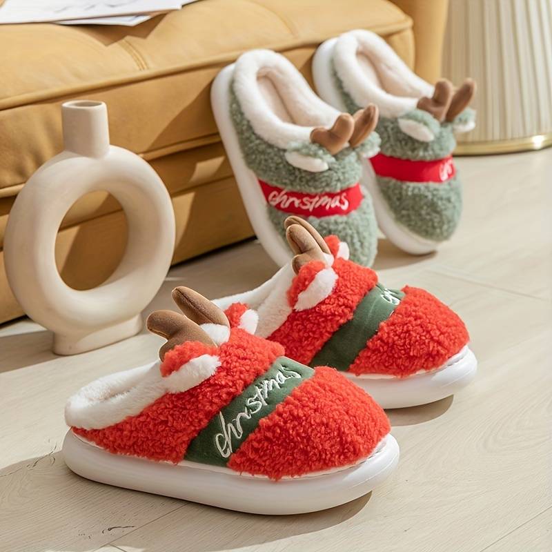 RudolphCozy - Weihnachts-Rentier Hausschuhe [Letzter Tag Rabatt]