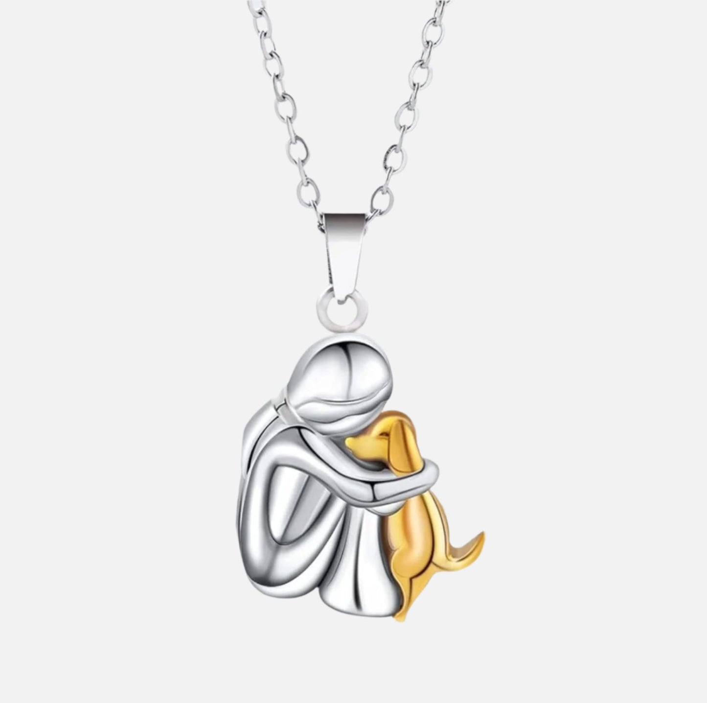 Avalance | Elegante Umarmung Anhänger Kette | Stilvollen Schmuck