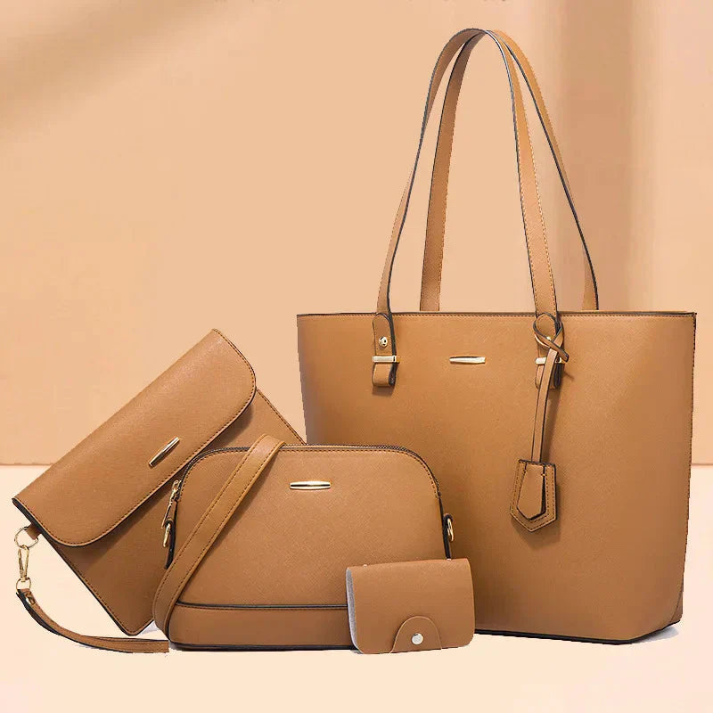 3-teilige Handtasche & Schultertaschen-Set