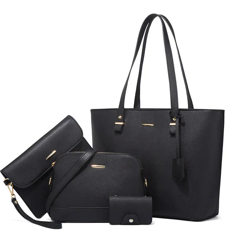 3-teilige Handtasche & Schultertaschen-Set