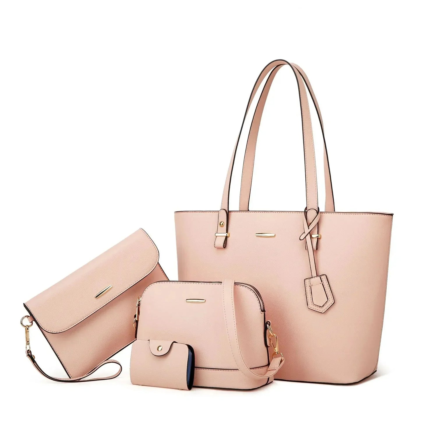 3-teilige Handtasche & Schultertaschen-Set