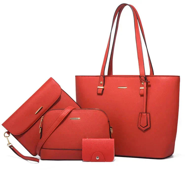 3-teilige Handtasche & Schultertaschen-Set