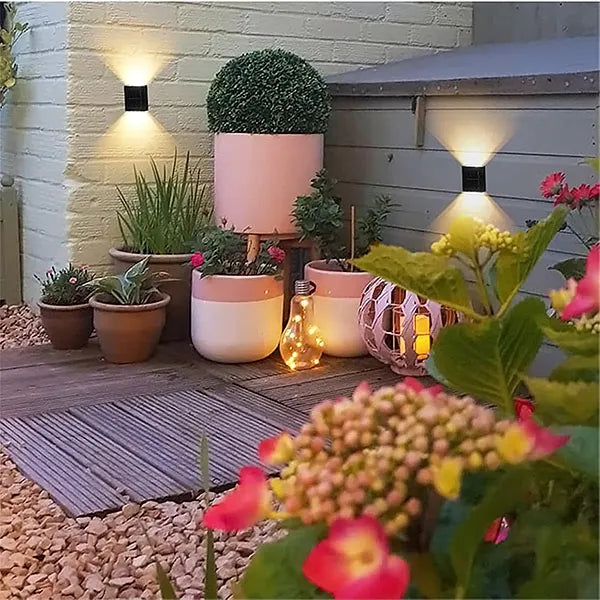 luxuriöse drahtlose Solar-Gartenlampen
