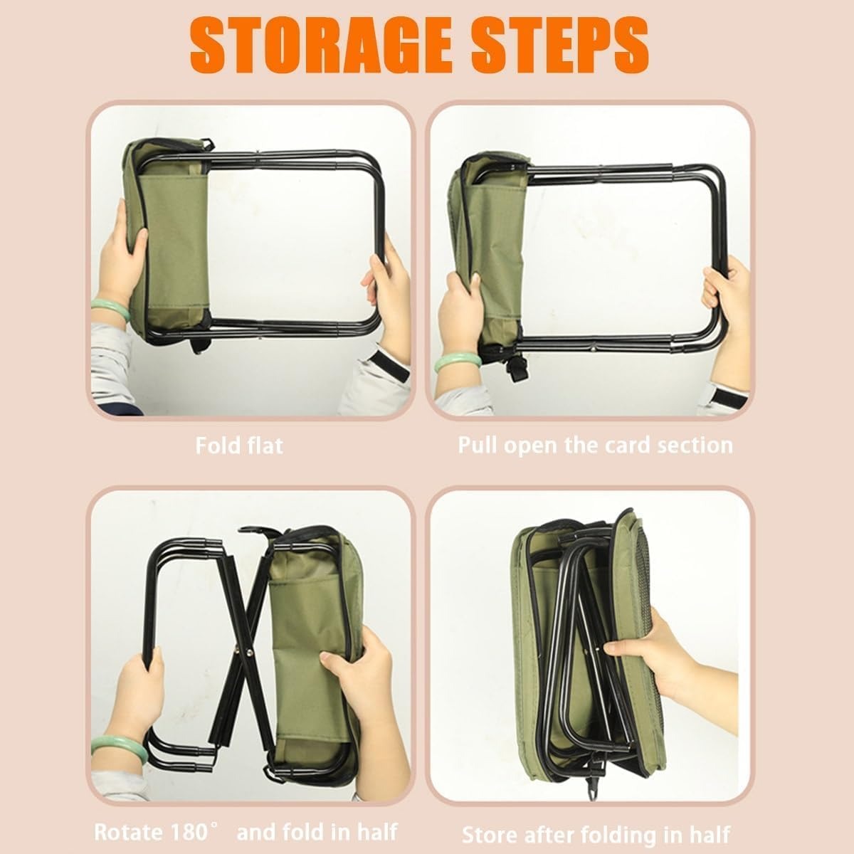 Klappbarer Sitzhocker – Stabil, leicht und wasserdicht für unterwegs