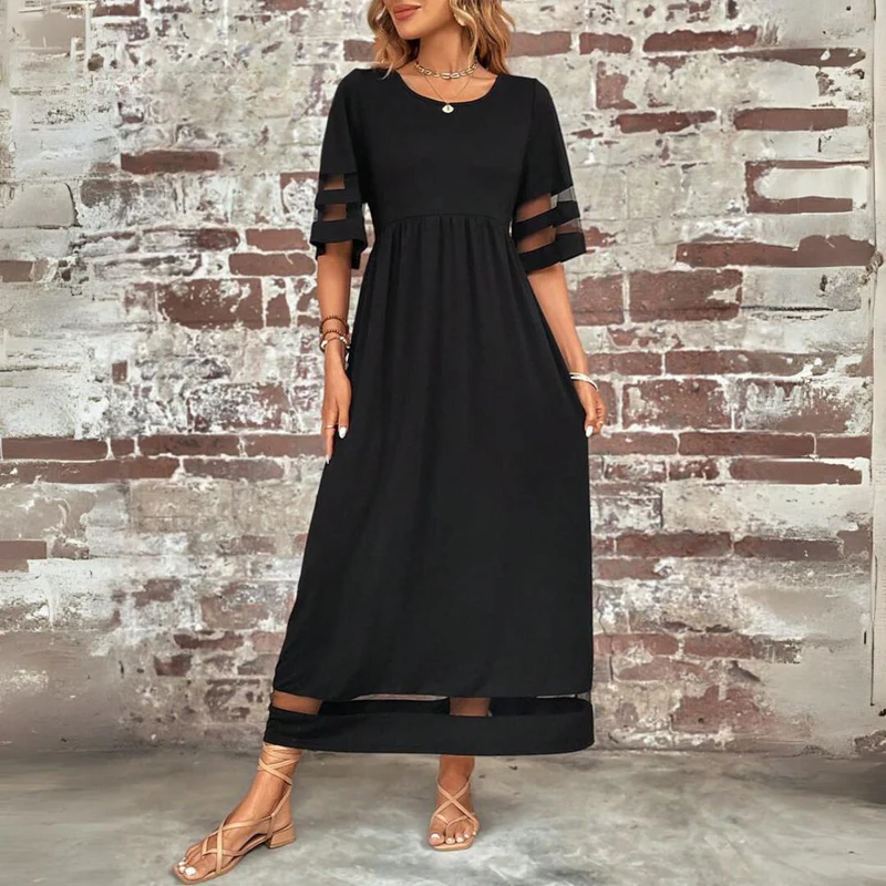 Cerelia | Figurschmeichelndes Midikleid