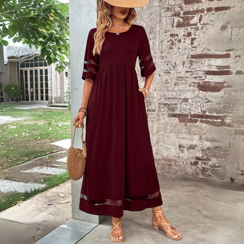 Cerelia | Figurschmeichelndes Midikleid