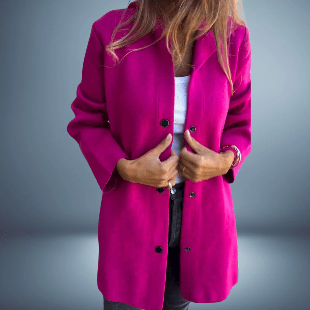 Jasmin - Bequeme Freizeit Hoodie Jacke mit Kapuze und Kängurutasche