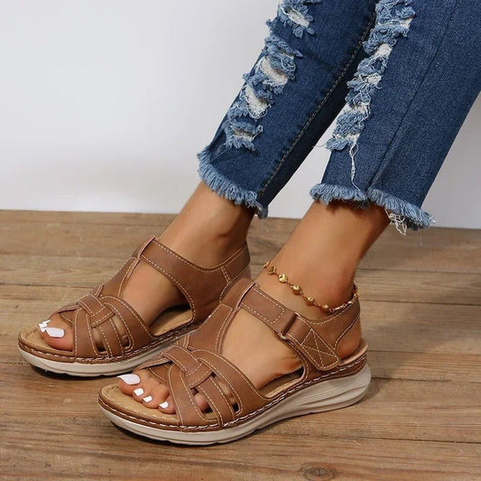 Lena – Elegante Leder-Sandalen für höchsten Komfort