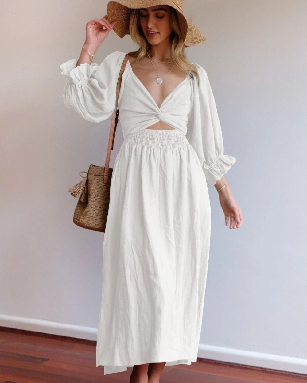 Lena – Luftiges Sommerkleid aus Baumwolle