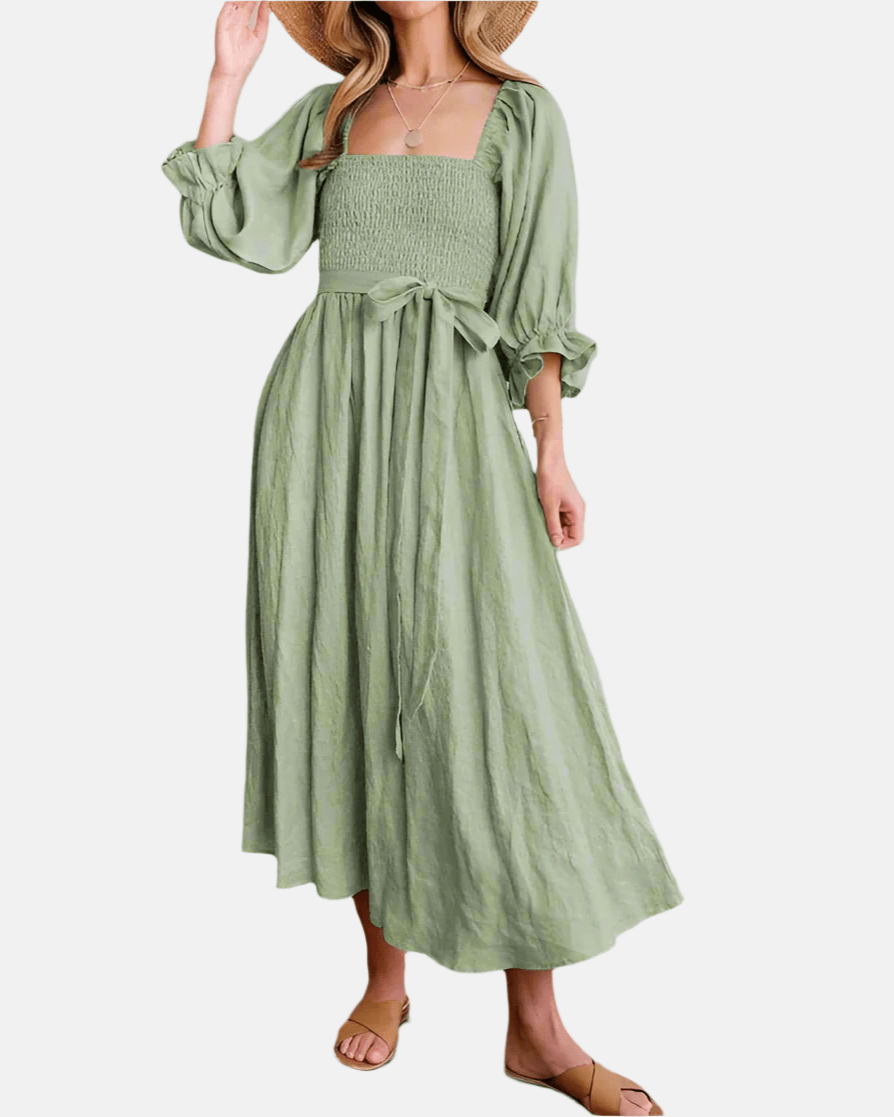 Lena – Luftiges Sommerkleid aus Baumwolle