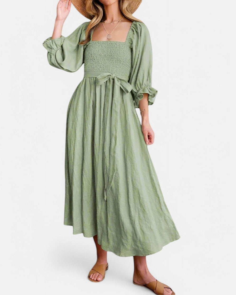 Lena – Luftiges Sommerkleid aus Baumwolle
