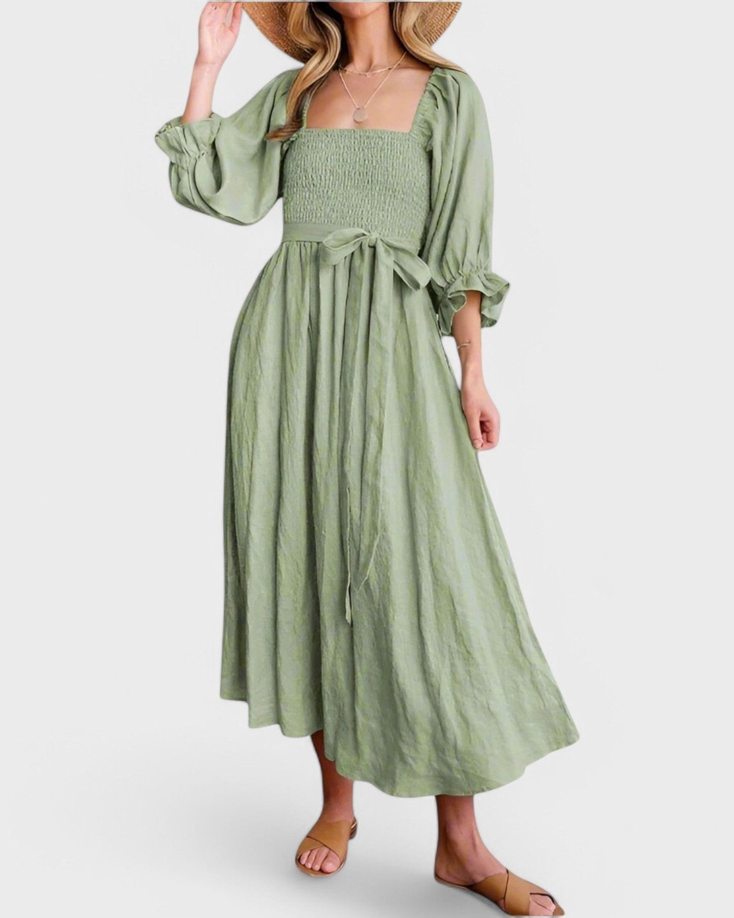 Lena – Luftiges Sommerkleid aus Baumwolle