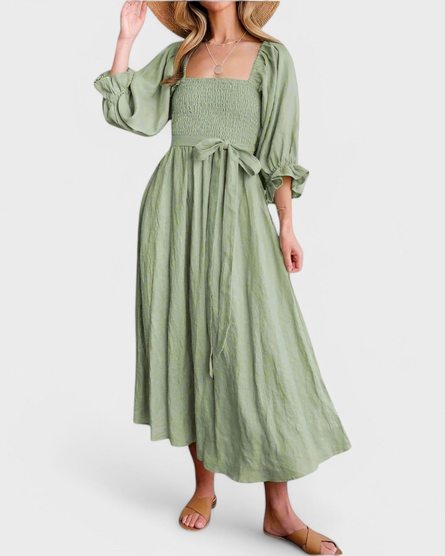 Lena – Luftiges Sommerkleid aus Baumwolle