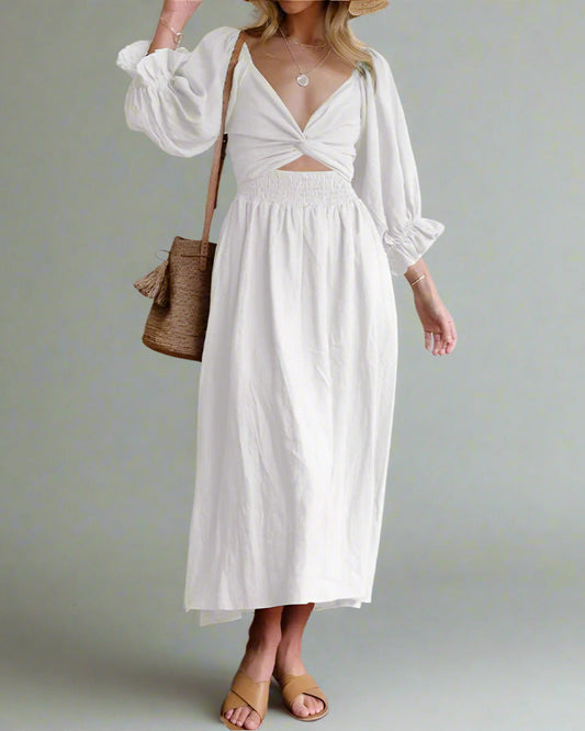 Lena – Luftiges Sommerkleid aus Baumwolle