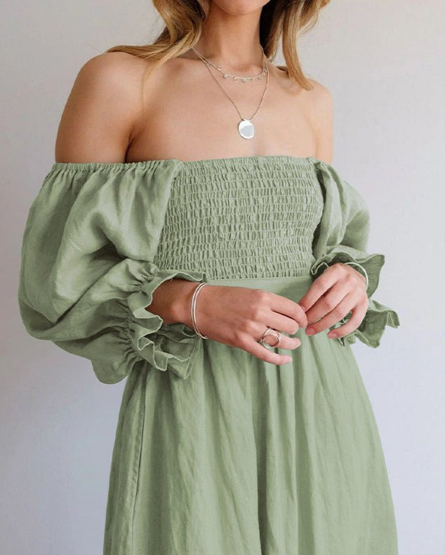 Lena – Luftiges Sommerkleid aus Baumwolle