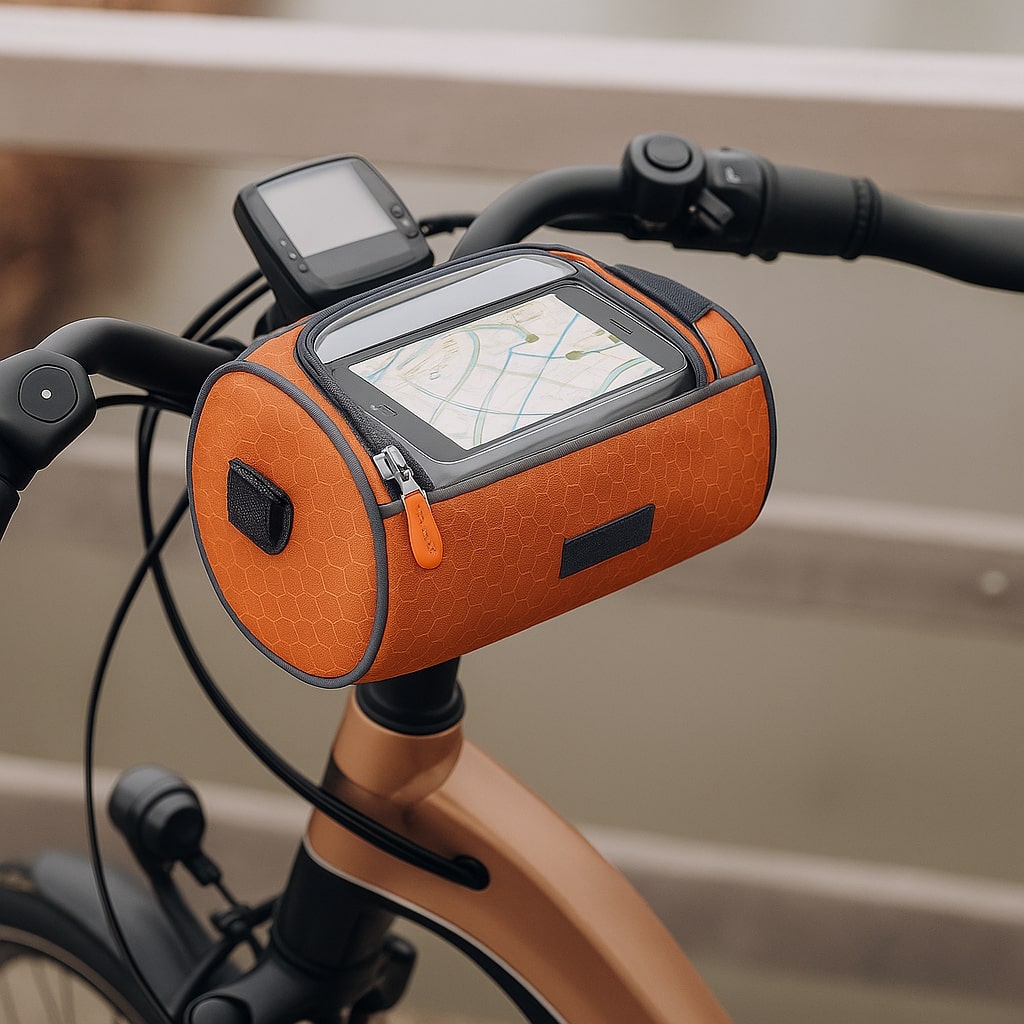 Tourix | Lenkertasche für Fahrrad | Wasserdichte Fahrradtasche mit Touchscreen