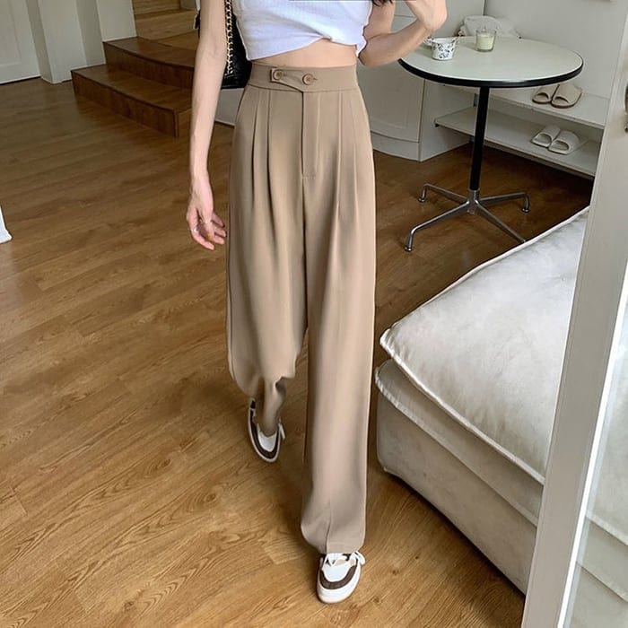 Katimy -  Die Ultimative Hose mit Hoher Taille und Weitem Bein [50% Rabatt]