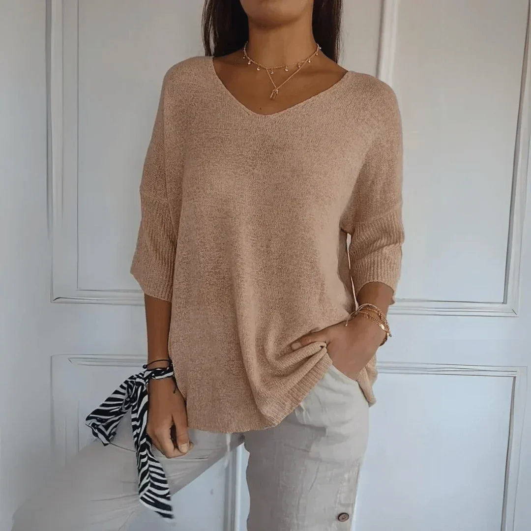 Stefanie | Entspanntes elegantes Top