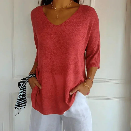 Stefanie | Entspanntes elegantes Top