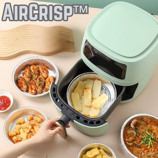 25+25 GRATIS | AirCrisp | Wiederverwendbare Airfryer-Folieneinsätze
